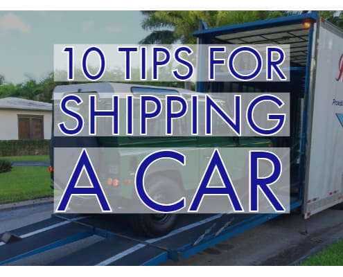 10 tips for shipping a car