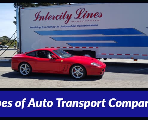 types of auto transportation companies