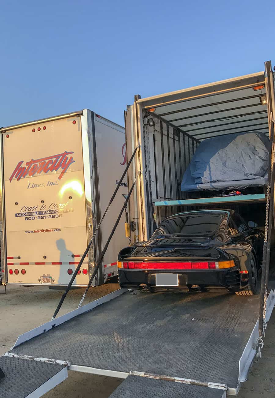 Request a Quote Intercity Lines Enclosed Auto Transport