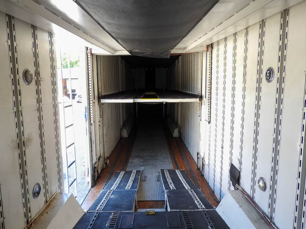 dorsey car carrier interior