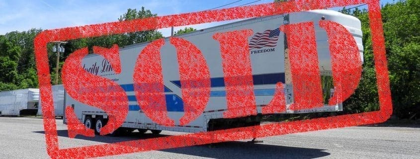 sold auto transport trailer