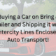 Buying a Car on Bring a Trailer and Shipping it with Intercity Lines Enclosed Auto Transport!